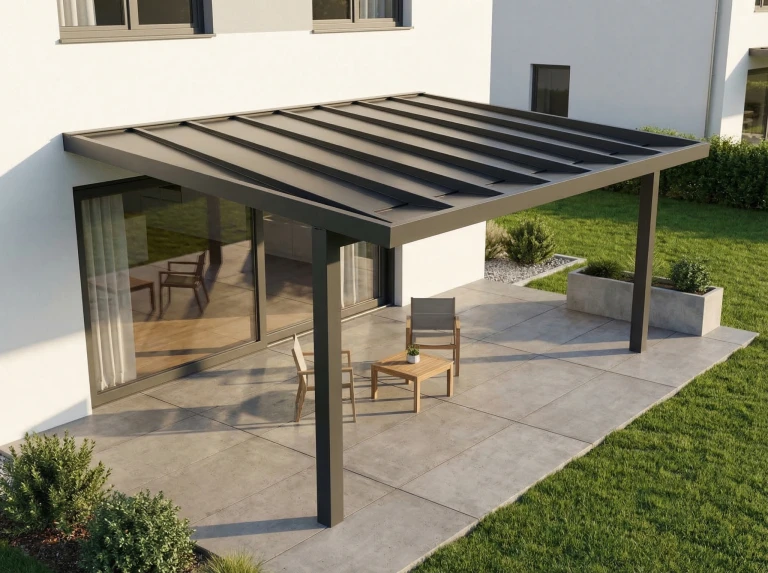 Pergola mit Flachdach: Für wen ist sie geeignet und wie unterscheidet sie sich von der klassischen Pergola?