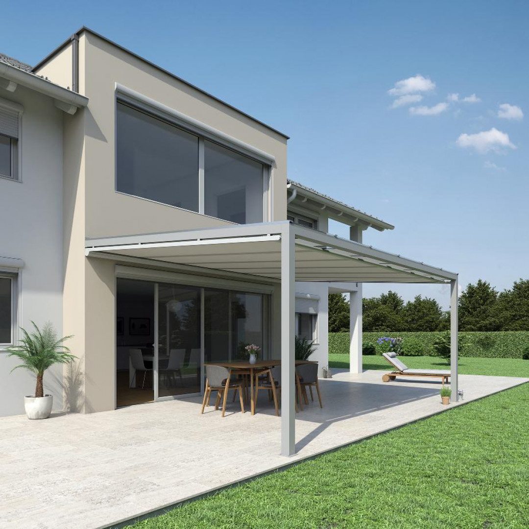 Beschattung für Pergola und Terrasse: Markise, Rollos oder Sonnensegel?