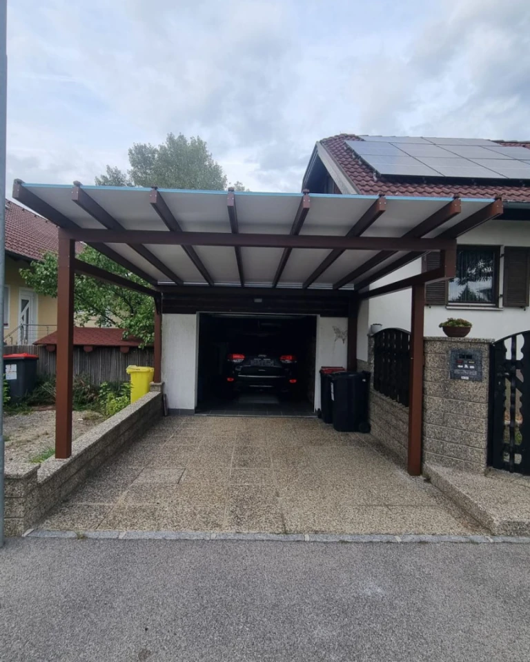 Pergola für Auto