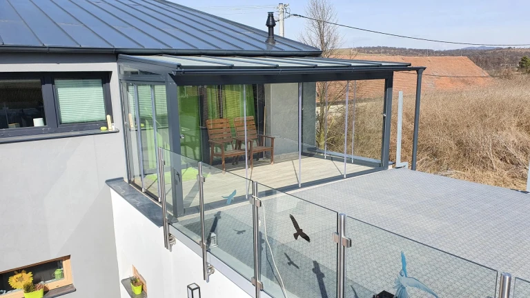 ROBUST-Wintergarten mit DELUXE-Verglasung