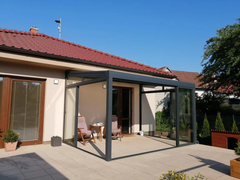 Aluminium Pergola ROBUST + Verglasung STANDARD - Vyškov